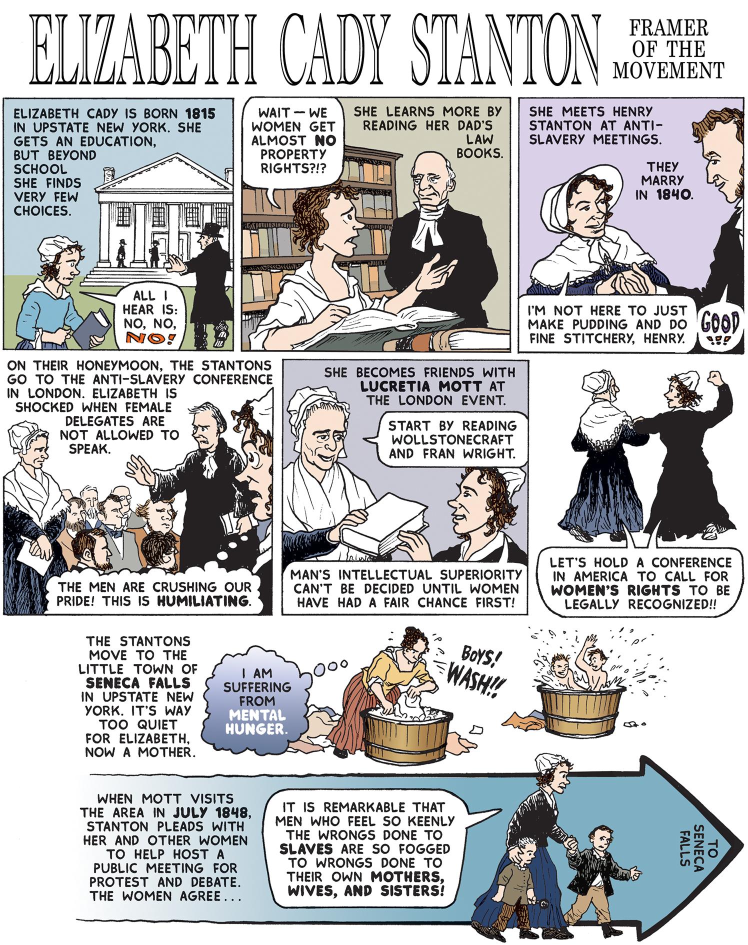 Chester Comix: The Seneca Falls Convention | National Women's History ...