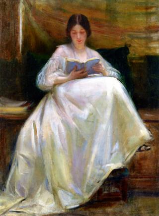 Woman Reading c. 1903