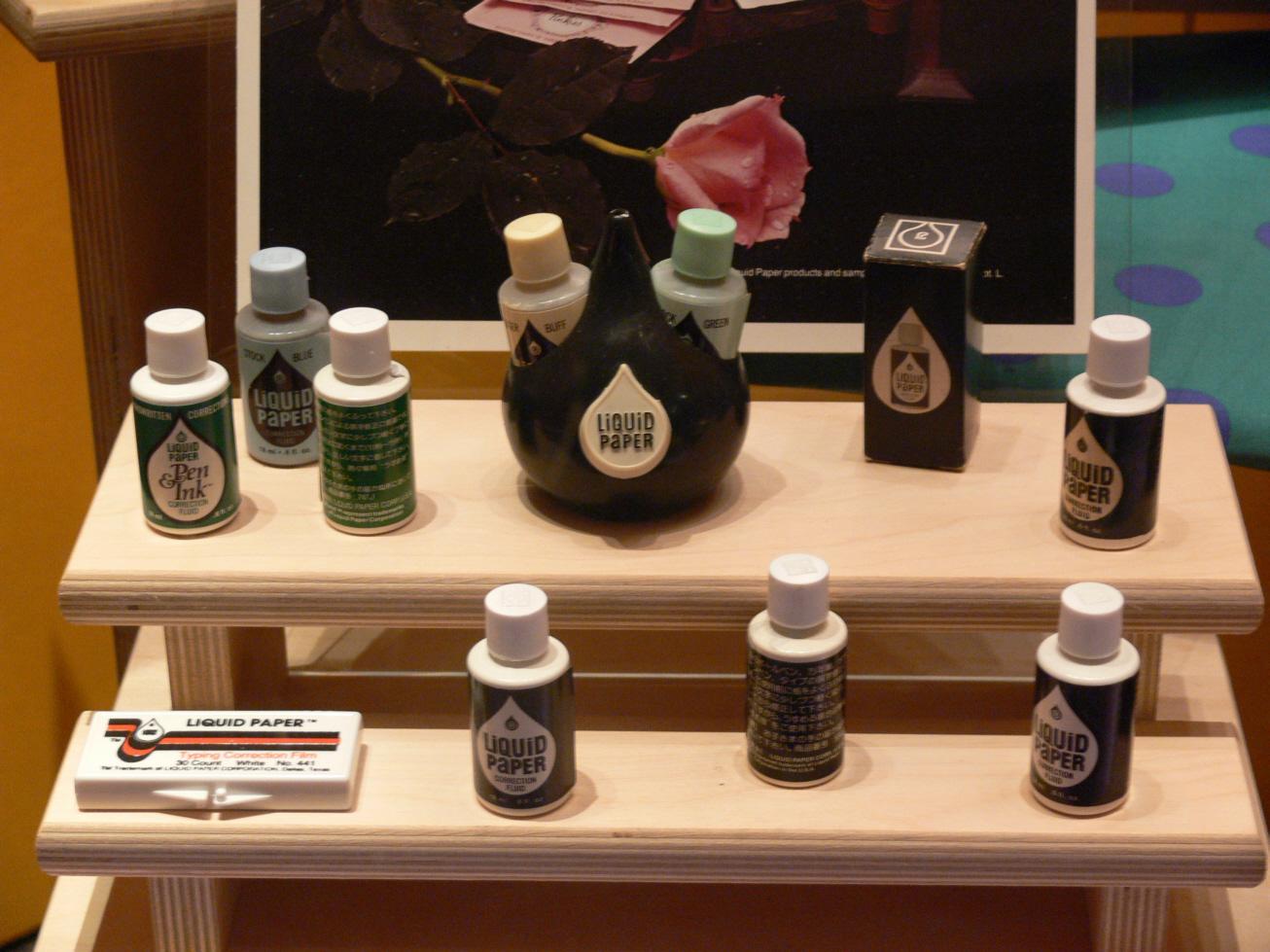 Liquid Paper collection at The Women's Museum in Dallas
