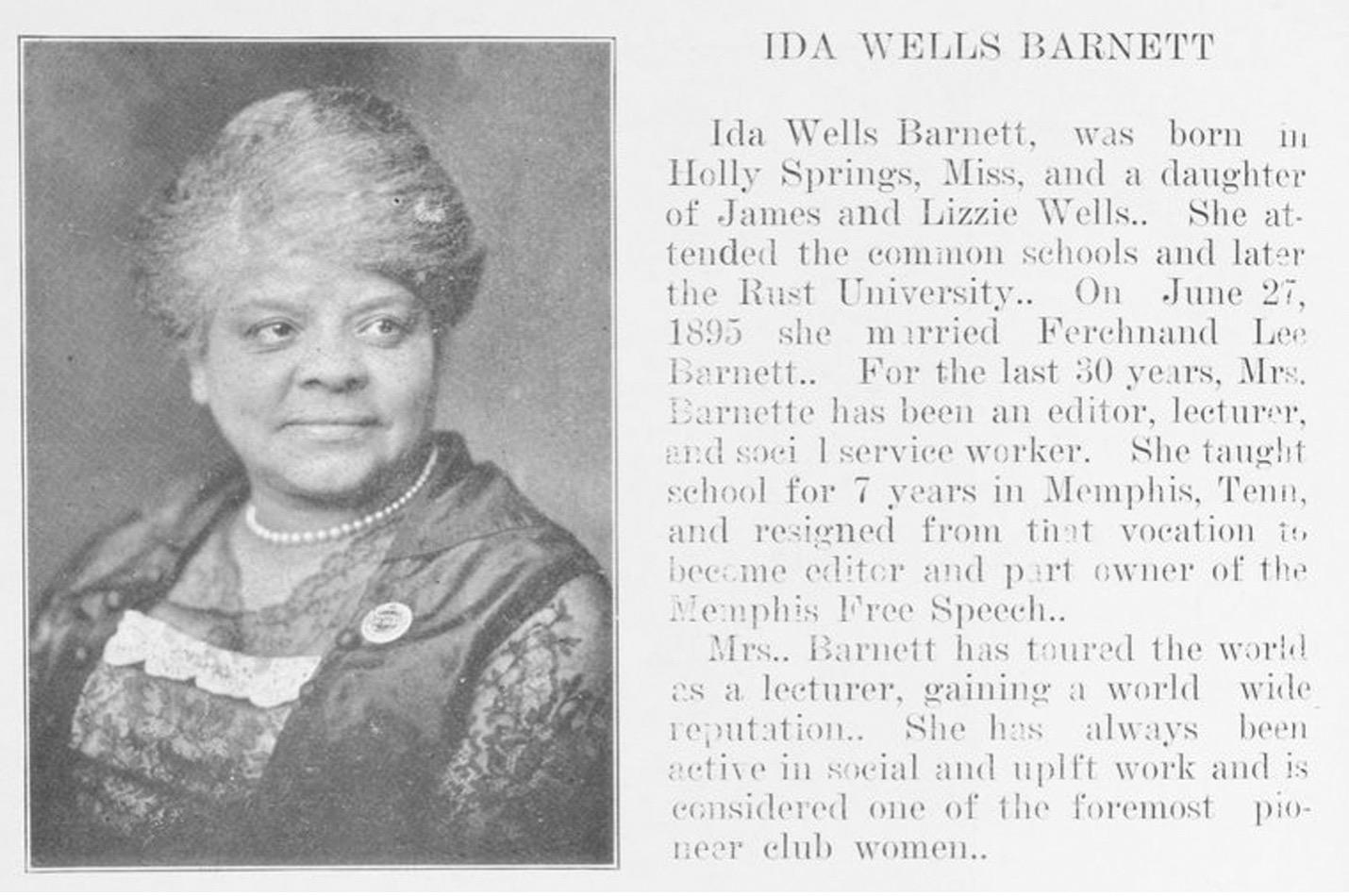 Ida Wells Barnett